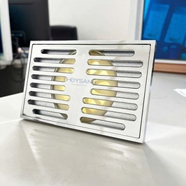 Demo1 Nhân bản của Phễu thoát sàn chống trào ngược CT-01 mặt 90x140, lắp ống D75, D90